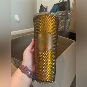 Starbucks Anniversary studded tumbler
